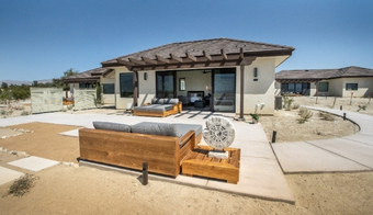 Palm Springs wellness resort villa with private patio for 7-night retreat stay